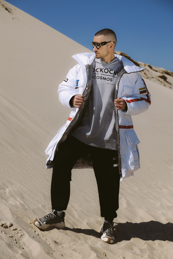 Куртка-скафандр РОСКОСМОС & DNK белая