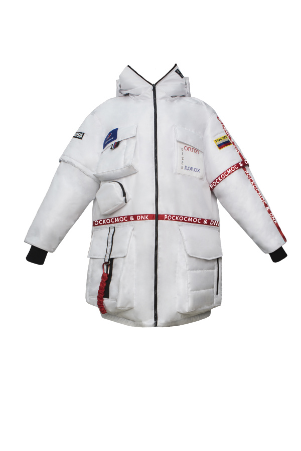 Куртка-скафандр РОСКОСМОС & DNK белая