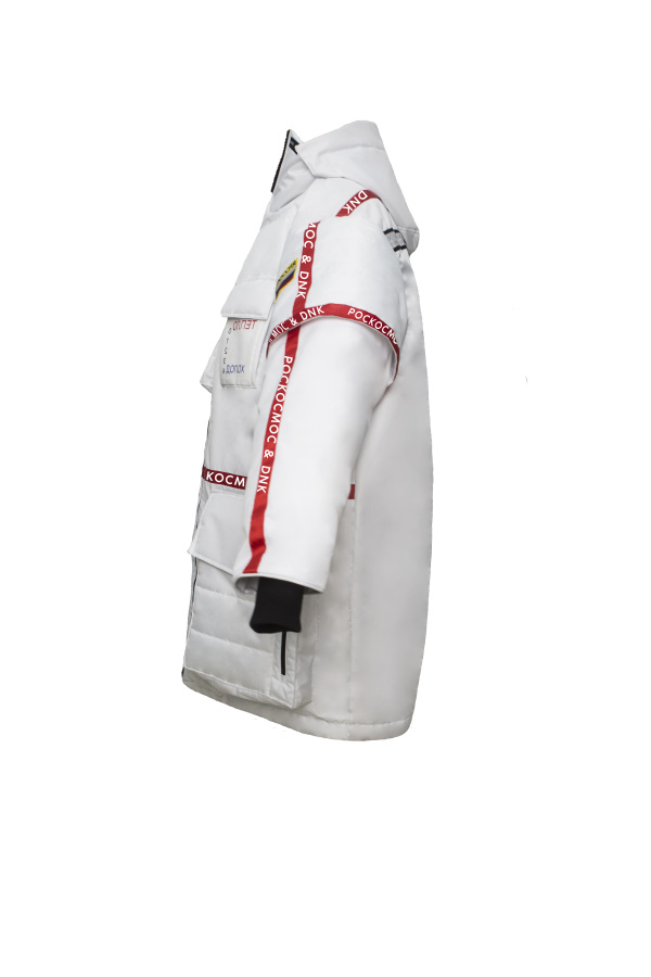 Куртка-скафандр РОСКОСМОС & DNK белая