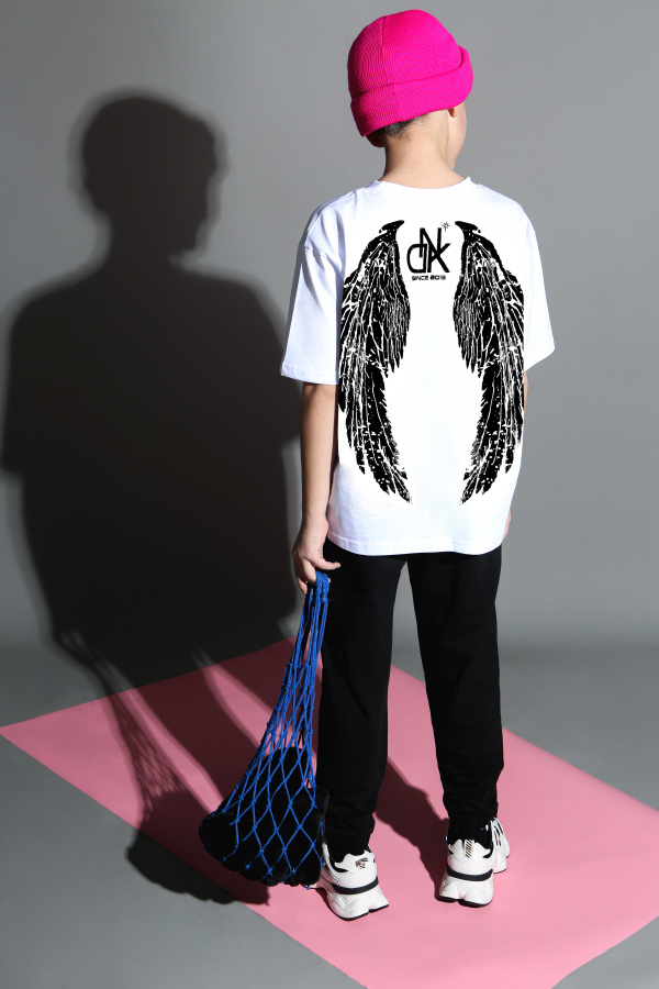 Футболка КРЫЛЬЯ белая