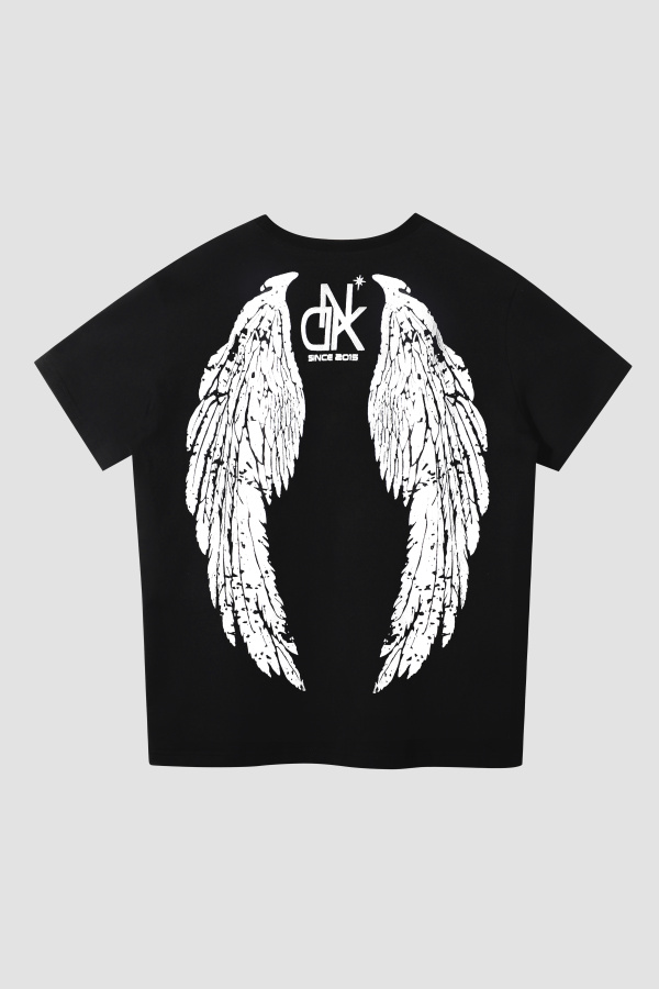 Футболка КРЫЛЬЯ черная