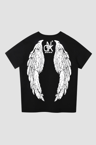 Футболка КРЫЛЬЯ черная