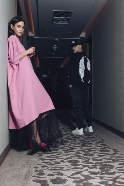 Платье крылья