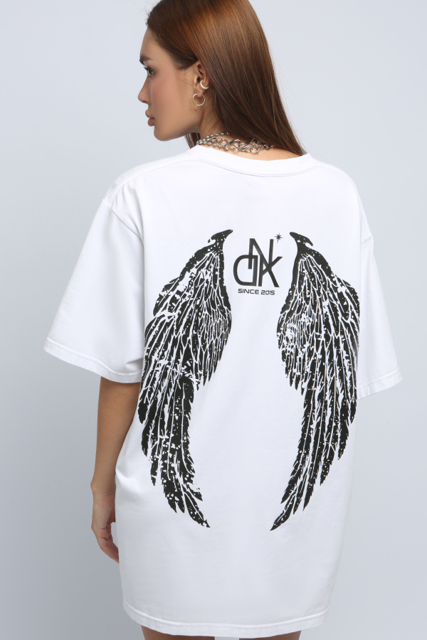 Футболка КРЫЛЬЯ белая