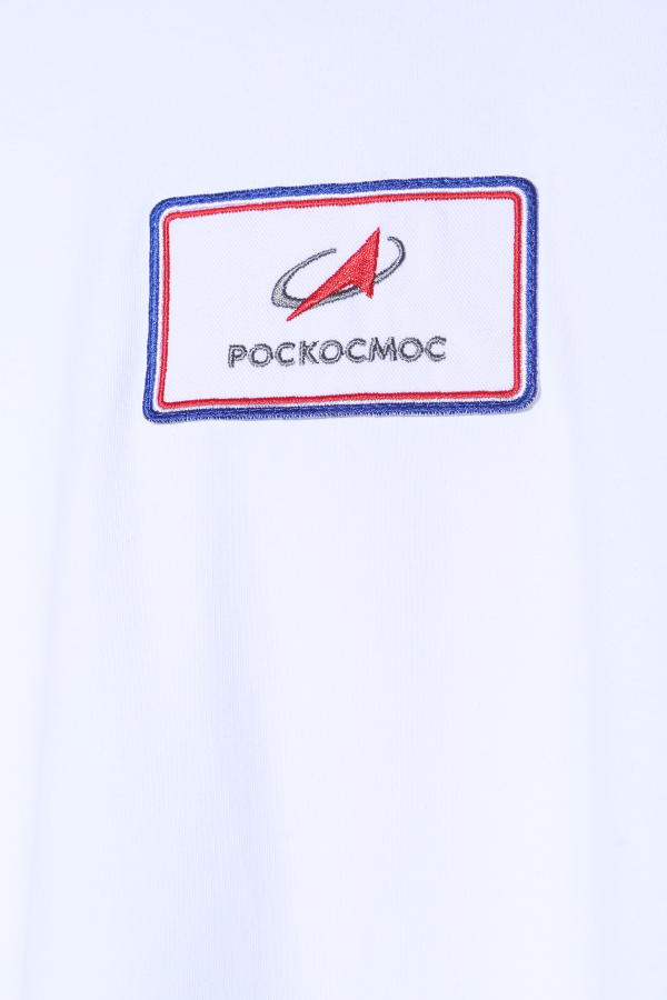 Футболка РОСКОСМОС белая