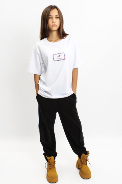 Футболка РОСКОСМОС белая