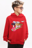 Худи с принтом красный Худи с принтом красный