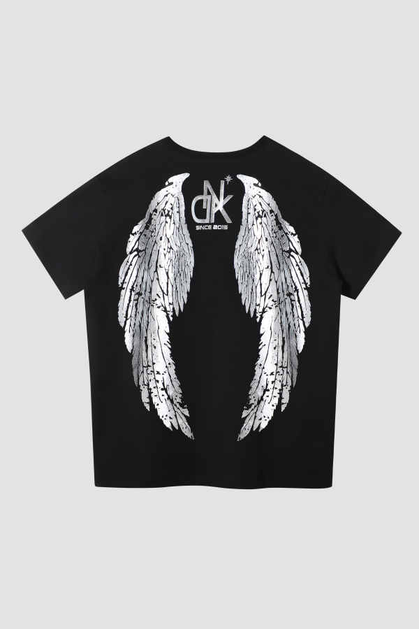 Футболка КРЫЛЬЯ серебро