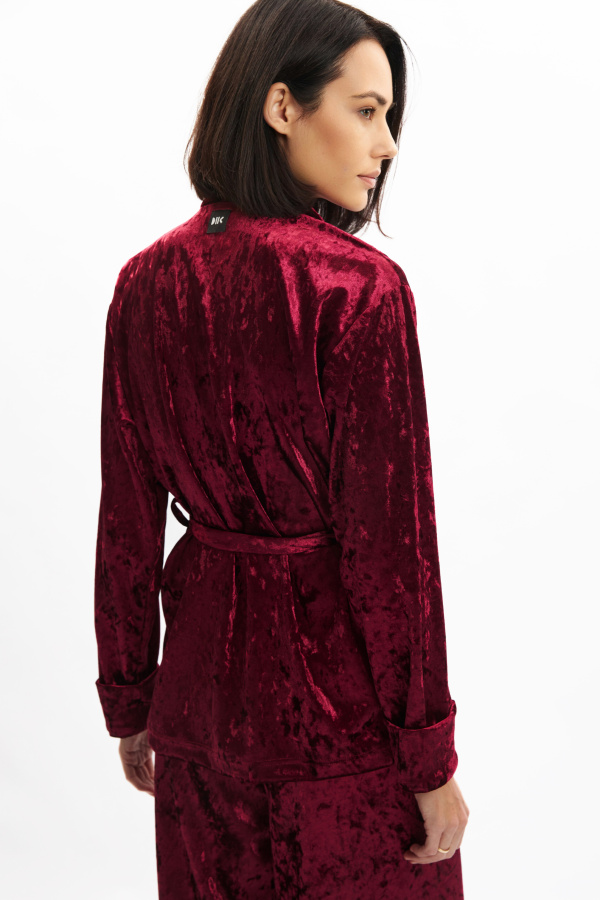 Костюм из велюра