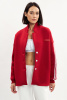 Пиджак с лампасами красный