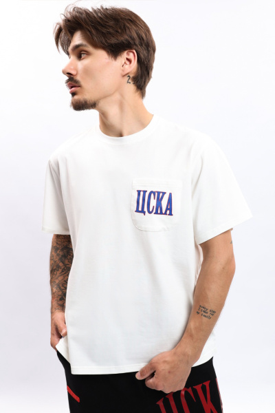 Футболка ЦСКА с карманом