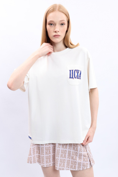 Футболка ЦСКА с карманом
