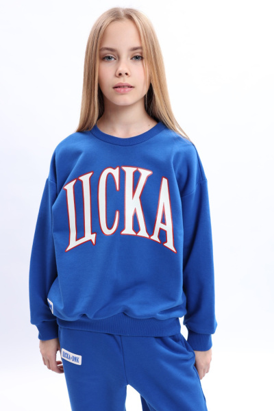 Свитшот ЦСКА синий