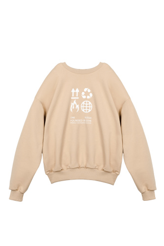 Свитшот с принтом