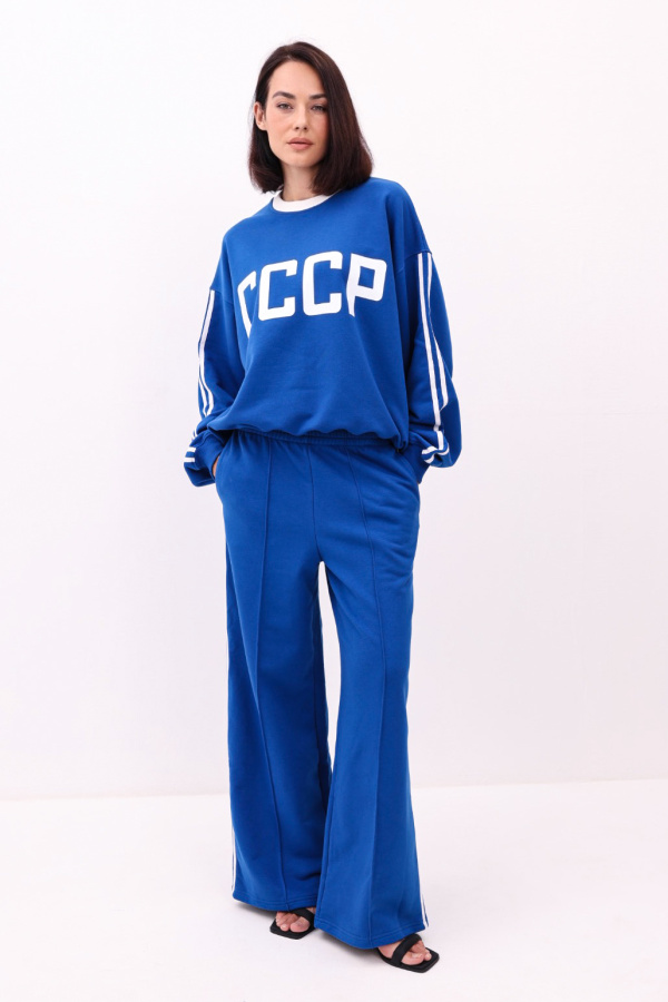 Свитшот СССР синий