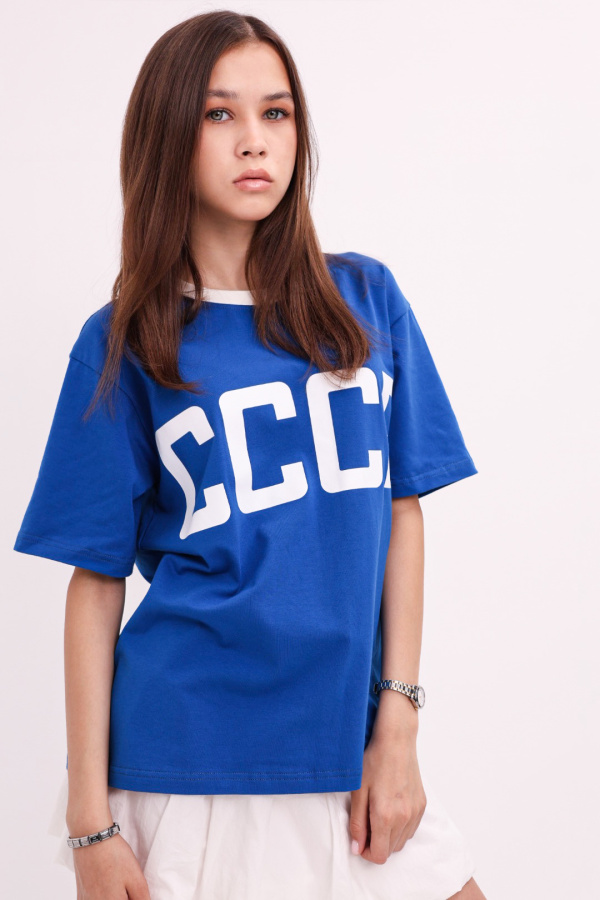 Футболка СССР синяя