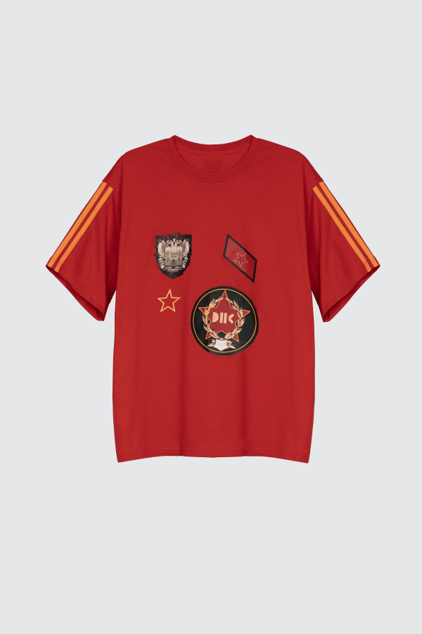 Футболка с лампасами Футболка с лампасами