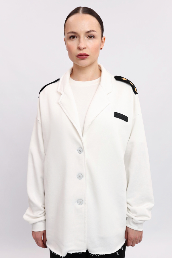Пиджак с погонами