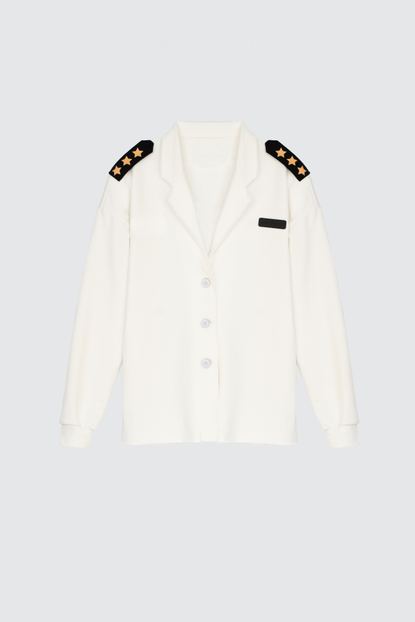 Пиджак с погонами