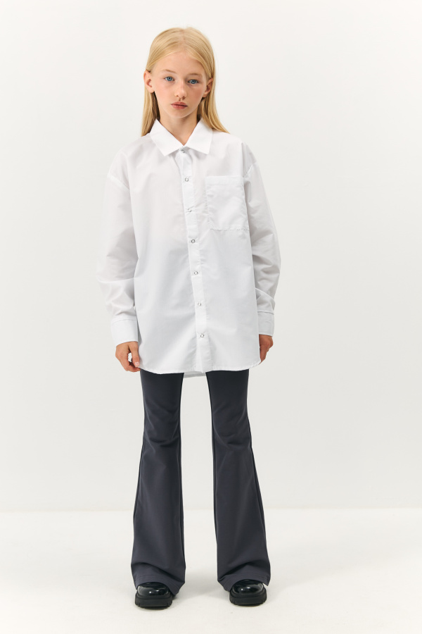 Рубашка оверсайз на кнопках Рубашка оверсайз на кнопках