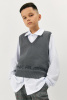 Жилет серый