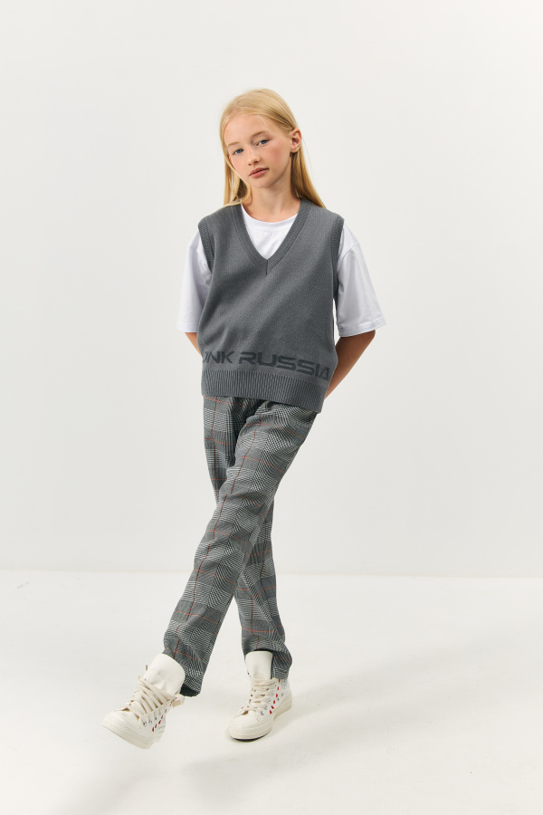 Жилет серый