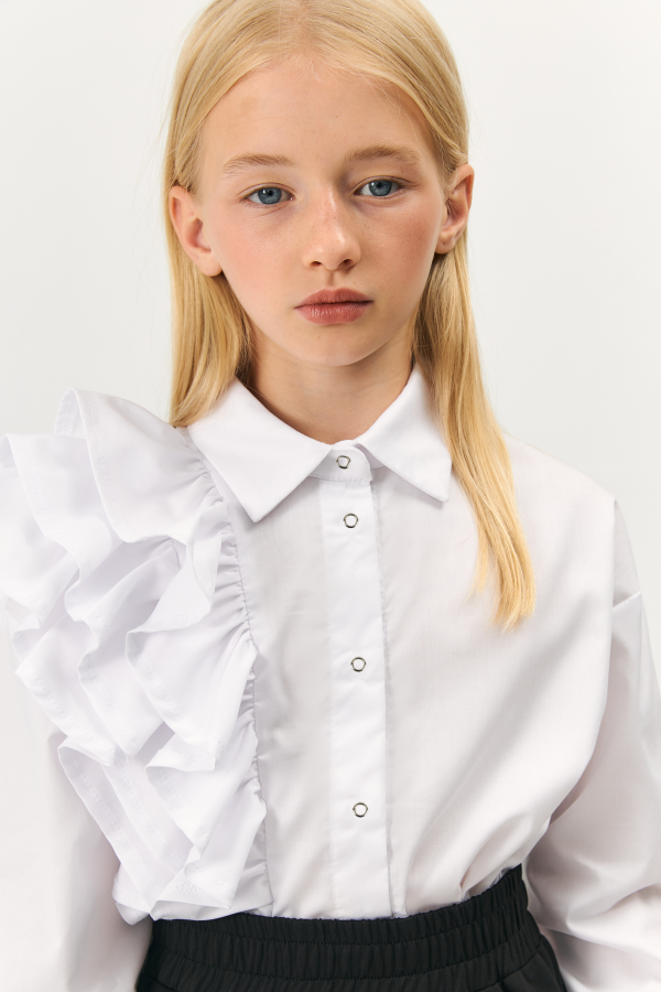 Рубашка с воланами Рубашка с воланами