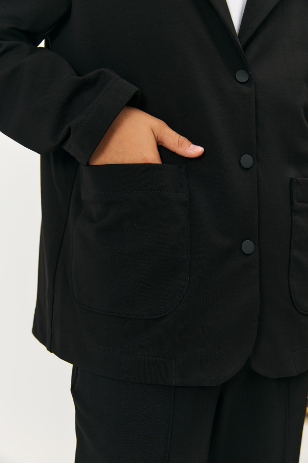 Пиджак черный
