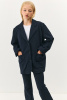 Пиджак синий
