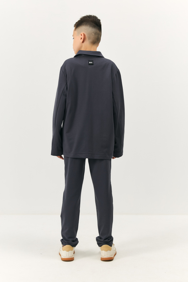 Пиджак серый