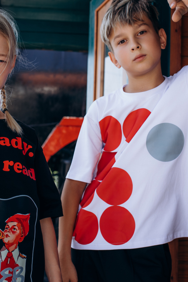 Футболка с принтом