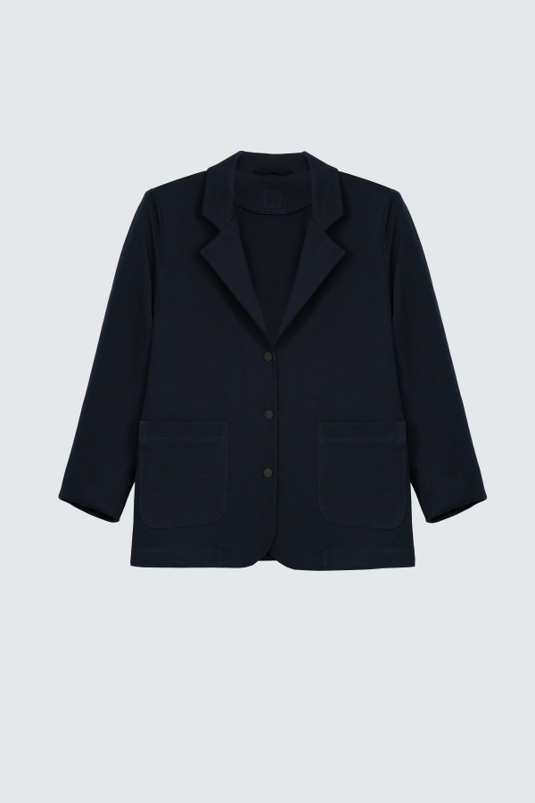 Пиджак синий