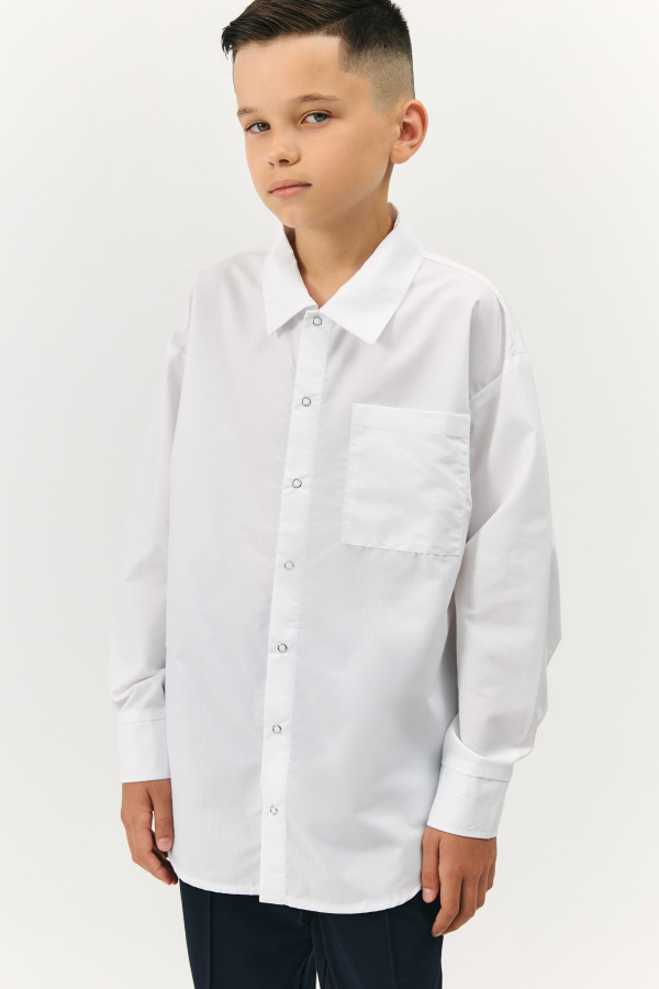 Рубашка оверсайз на кнопках Рубашка оверсайз на кнопках