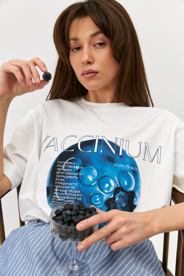 Футболка Голубика