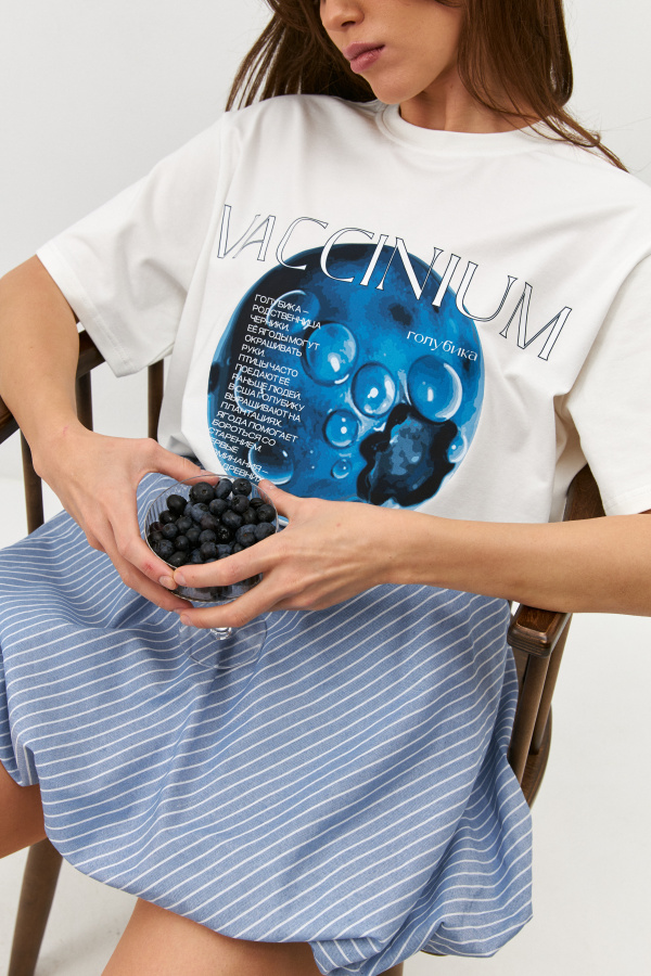 Футболка Голубика