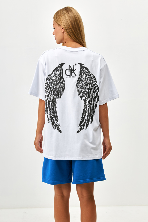 Футболка КРЫЛЬЯ белая