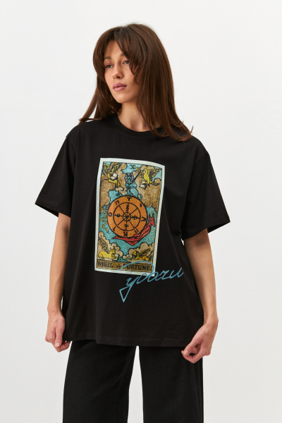 Футболка Таро Колесо Фортуны
