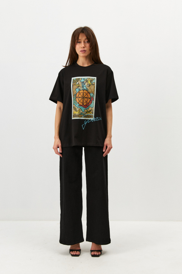 Футболка Таро Колесо Фортуны