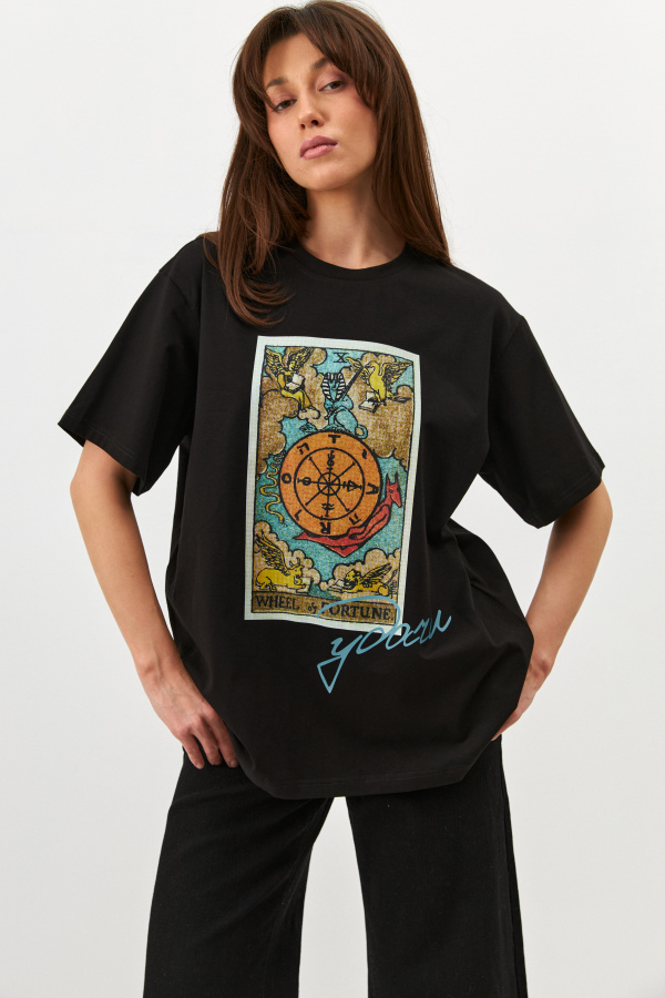 Футболка Таро Колесо Фортуны