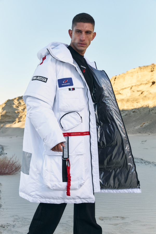 Куртка-скафандр РОСКОСМОС & DNK белая
