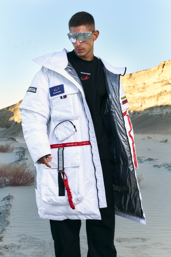 Куртка-скафандр РОСКОСМОС & DNK белая