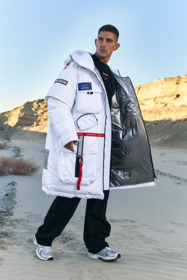 Куртка-скафандр РОСКОСМОС & DNK белая