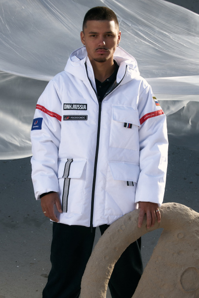 Куртка РОСКОСМОС&DNK белая