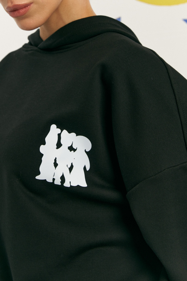 Худи Спокушки черная