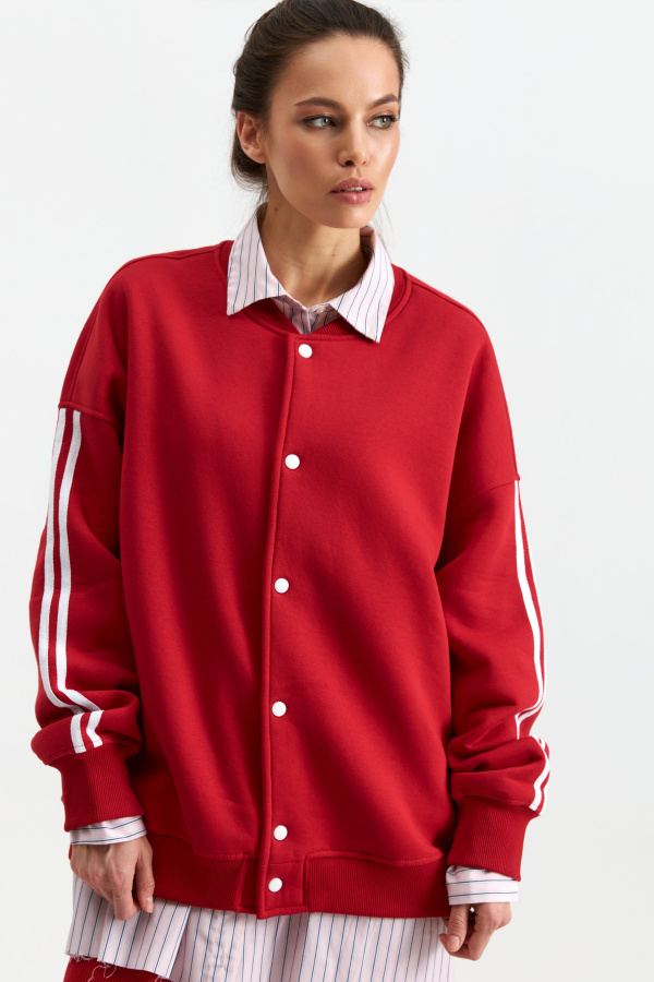 Бомбер с лампасами