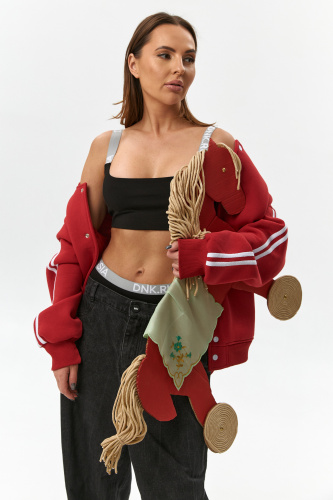 Топ на бретелях черный